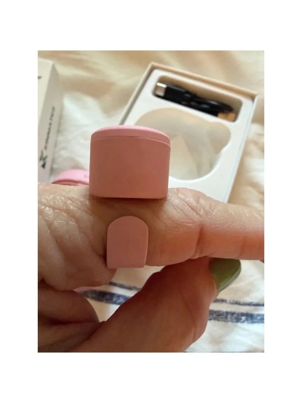KINMATES Pink TikTok Scrolling Ring & Kindle App Page Turner One Size